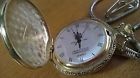 Pocket Liberty Goldtone Watch 100 Commemorative- - Statue Year