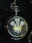 4995sk Pocket Wales Welsh Mechanical Wind-up ..williams Watch Three Feathers