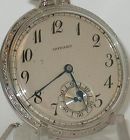 Pocket Watch 14k Howard Super White Chain Nice Solid Gold Pocket Watch 14k Howard Super White Chain Nice Solid Gold