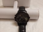 12739j Police Timepieces All Stainless Atm Water Resistant Dual Dials Unique