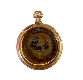1150499 Providence Gold Filled Pocket Watch Case 20 Years Unique Horse Head Design