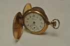 Pw-47 Case Jewel Watch Gold Providence Hunter 7 Pocket Admiral Filled