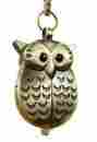Pw100010 Meta-u Vintage Style Owl Pocket Watch