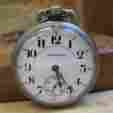 Pw178 Hamilton 1923 992 16s 21 Jewel Base Metal Open Faced Pocket Watch