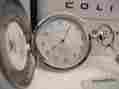 Pwq096818s Colibri Twotone Stainless Steel Pocket Watch W 14k Accent Chain New 081287072089