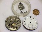 Q-326 2144 Hy Moser Vintage Hydepark 16s 17j Pocket Watch Movement Parts Repair