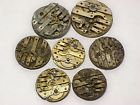 Q-609 Unbranded 7 Vintage Pocket Watch Movements Parts Repair Steampunk