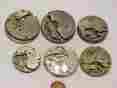 Q-864 Unbranded 6 Misc Vintage Pocket Watch Movements Parts Repair Steampunk