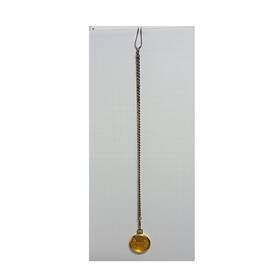 Sheet-b862 Quemex Vintage Quartz Pocket Watch Gold Tone - In Working Condition