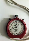 Red Vtg Stop 1970 Prices Heuer Watch Trackmaster Leonidas