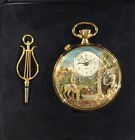 Reuge The Fountain Motion Music Alarm Jewel Swiss Pocket Watch