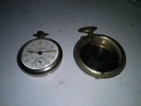 18632 Roskopf Antique Patent Pocket Watch Not Running And Case