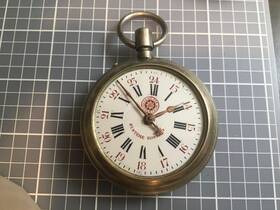 20371 Roskopf Vintage Oversize Systeme Ch-de-fet Regulateur Pocket Watch Swiss