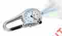 Se8060 Dbroth New Stainless Steel Clip On Watch W Blue Led Light
