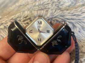 21-7510 Seiko Momotaro Octagon Hand-wind Pocket Watch Vintage Used As Is
