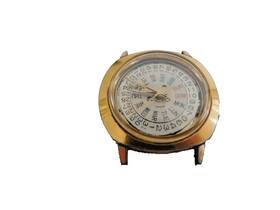 7009-8039 Seiko Watch Auto Day And Date Running Needs Dial. 17 Jewels. Used