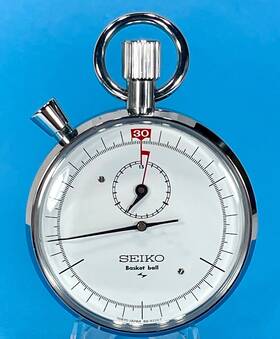 88-5069 Seiko Basketball Timer Stopwatch Made For 1964 Tokyo Olympics- Working