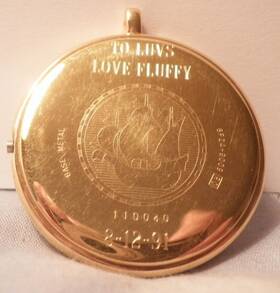 Gf24-9009 Seiko Gold Tone Pocket Watch Case Ro