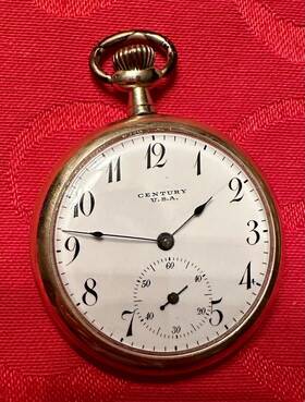 3071734 Seth Thomas Century Pocket Watch Gold Filled