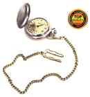 Silver 1941-45 - Pocket Soviet Wwii Watch Excellent Color Molnija Russian