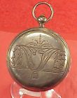 50mmkeywind Silver Pocket Harrison Hunting Civil John War Liverpool Watch Period
