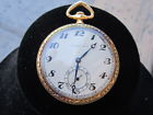 Size16 Tiffany Co Beautiful 18 Kt Pocket Watch Open Face Runs Great 21 Jewels