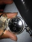 Sm-3162 Watch Blue Fossil Pocket Chain Quartz