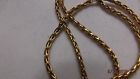 Solid Antique 16 Chain. " 14k Gold Vintage Yellow