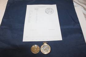 1206955 South Bend Watch Railroad Model Pocket 2 1/16 Inch Non Running As Is Parts Repair