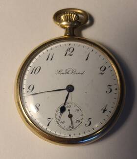 19010051 South Bend Antique Pocket Watch 19 Jewels 12s 429 - Gold Filled Runs #922794