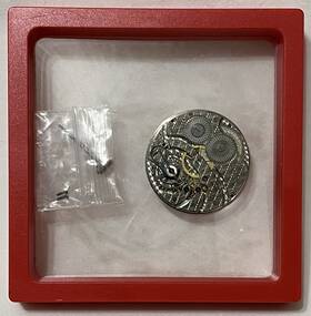 792389 South Bend Double Roll 407 15 Jewel Pocket Watch Movement For Parts