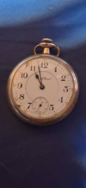 8662272 South Bend Pocket Watch Movement Serial Number Model 215