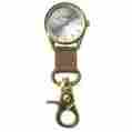 Ssi-z1006481 Dakota Watch Co Classic Dress Clip Watch-gold Case Leather Fob 804755387030
