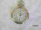St-8055tc Pocket Watch Stauer Silver-tone Swiss Quarts Date Movement Mens