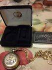 Studio Disney Limited Edition 2 Watch Tone Pocket Case Mgm Gold Hunt