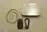 Sww-w-dt02-b Smith And Wesson Dog Tag Watch W Carabiner Storage Box In Blk