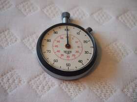 508.201 Tag Heuer 1968 Chronograph 1/5 Second Ref. Vintage Stopwatch 0-60min