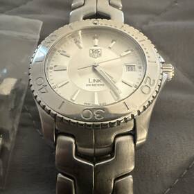 Wj1111.ba0570 Tag Heuer Wj1111ba0570 Mens Watch Link Silver Stainless Steel Sport Diving Ss