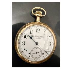 618387 The Ramsey Watch F.o.k. & Co. And Mechanical Gold Tone Pocket Exhibition