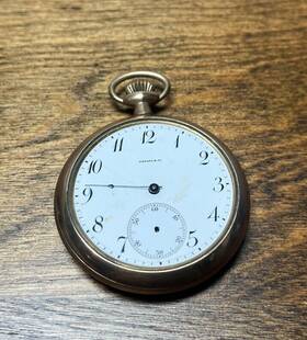 11542 Tiffany & Co. Rare And Geneva Antique Pocket Watch No Orient Case