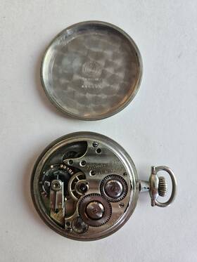 31542 Tiffany & Co. And New York Vintage Mechanical Pocket Watch No. Not Working