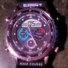 Timer Band Race Black Dial Citizen Chronograph Vintage Promaster Yacht