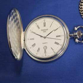 6.553.13 Tissot .6.553.13 T-pocket Watch Savonnette White Dial Pocket Engraved Inch Z.w
