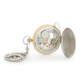 T859.405.29.273.00 Tissot Bridgeport Mechanical Skeleton Pocket Watch