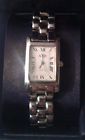 Tone Silver Battery Watch Hilton Ladies Womens Quartz
