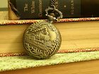 Train Watch Vintage Engine Usa Chain Victorian Steam Steampunk Slr Pocket Bronze
