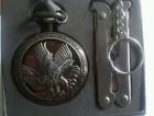 Unbranded Eagle Pocket Watch Tool Gift Set Personalized Engraved Free 881708129640