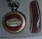 Unbranded Grandpa Pocket Watch Knife Gift Set Personalized Engraved Free 881708129619