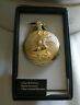 Unbranded Mens Eagle Case Gold Plated Old Pocket Watch Chain