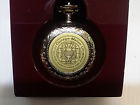 Unbranded Nib Carnegie Mellon Pocket Watch With Chain Original Box Swiss Day Date Quartz 642381487010
